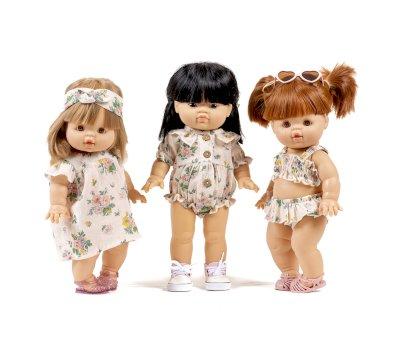 Costume da Bagno Retro Vita Pink Spring mile & Ida Bambole Minikane