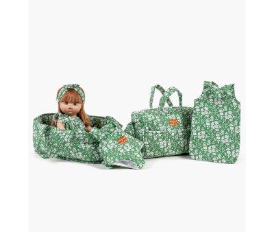 Vestito e Fascia Bambole Minikane Liberty Capel Verde mile & Ida