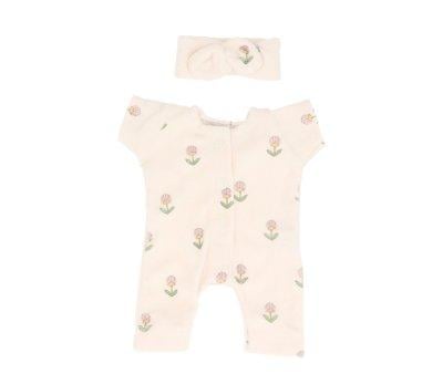 Tutina e Fascia Lil Fleurs Douces mile & Ida Bambole Soft Minikane