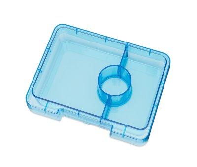 Lunch Box Snack Glitter Blue 3 Compartiments
