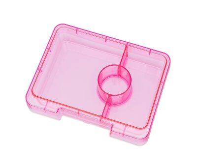 Lunch Box Snack Glitter Pink 3 Compartiments