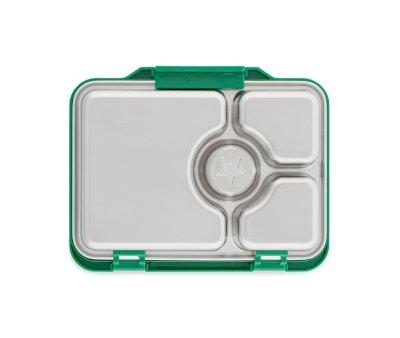 Lunch Box Yumbox Pret Acier Vert 4 Compartiments