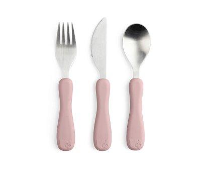 Set 3 Cubiertos Silicona Fanto Vintage Rose