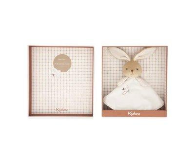 Doudou Coelho Redondo Creme Personalizvel