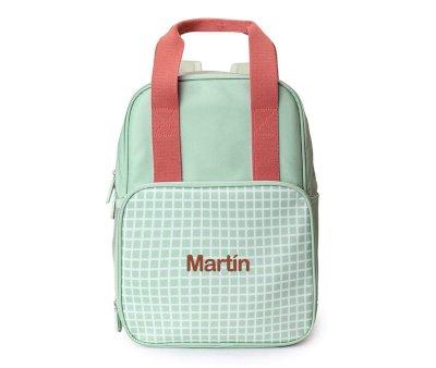 Scout Backpack Stripes Sage