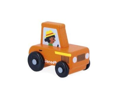 Trattore Legno Arancio Countryside Cross Roads