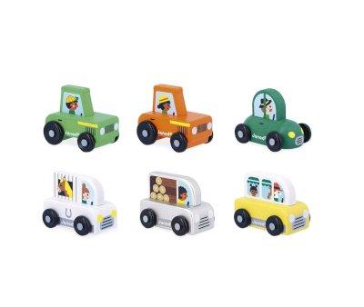 Auto Legno Verde Countryside Cross Roads