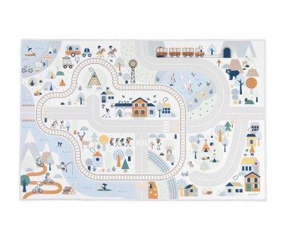 Tappeto Circuito Snow Valley Cross Roads
