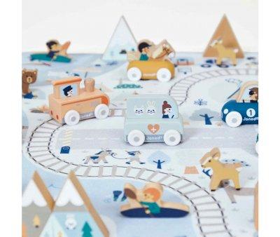 Auto Legno Fuori Strada Snow Valley Cross Roads