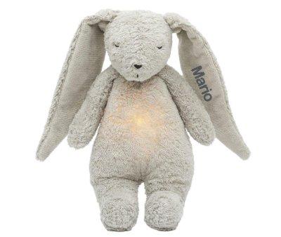 Moonie 2.0 Bunny Light - Sound Organic Grey Personalizvel