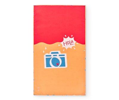 Serviette de Plage Large en Microfibre Flash