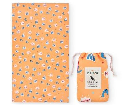 Serviette de Plage Large en Microfibre Flash