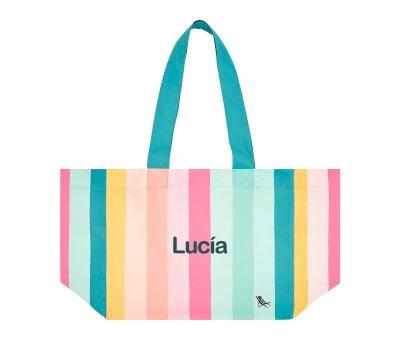 Bolsa de praia  Coastal Candy personalizvel