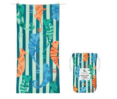 Telo Spiaggia Large Microfibra Kids Camaleon Personalizzabile