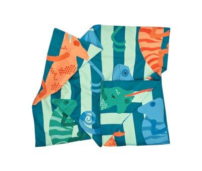 Telo Spiaggia Large Microfibra Kids Camaleon Personalizzabile