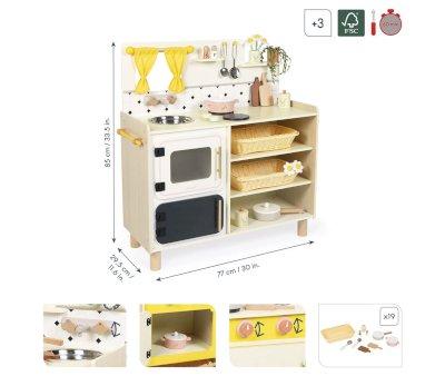 Gran Cocina de Madera Abuelita Alegre