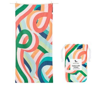 Telo Spiaggia XL Microfibra Summer Fruit Loops Personalizzabile