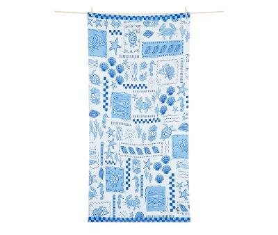 Toalha Praia Microfibra Grande Summer Sand Sea Personalizvel