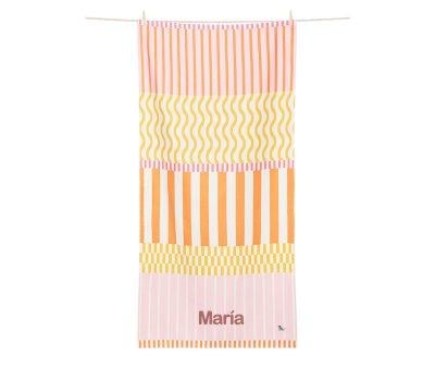 Telo Spiaggia Large Microfibra Summer Lemonade Personalizzabile