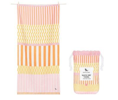 Telo Spiaggia Large Microfibra Summer Lemonade Personalizzabile
