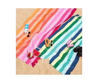 Serviette de Plage Large en Microfibre Summer Miami Sorbet Personnalisable