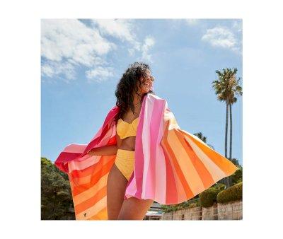 Toalha Praia Microfibra XL Summer Miami Personalizvel