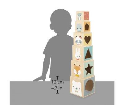 Piramide Impilabile 6 Cubi Pure