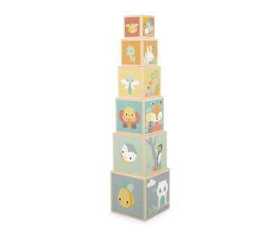 Piramide Impilabile 6 Cubi Pure
