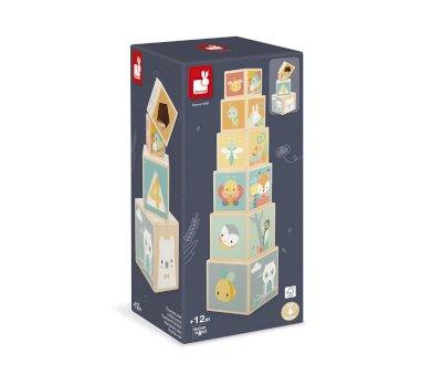 Piramide Impilabile 6 Cubi Pure