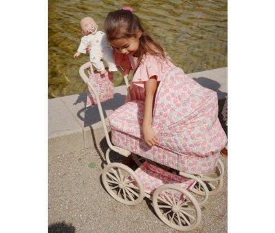 Landau pour Poupe Minnie Rose Anglaise