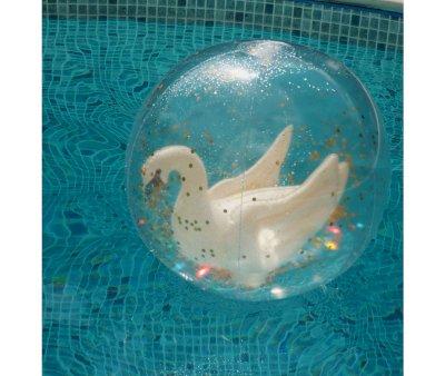 Palla Gonfiabile Confetti Swan Trasparente
