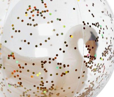 Palla Gonfiabile Confetti Swan Trasparente