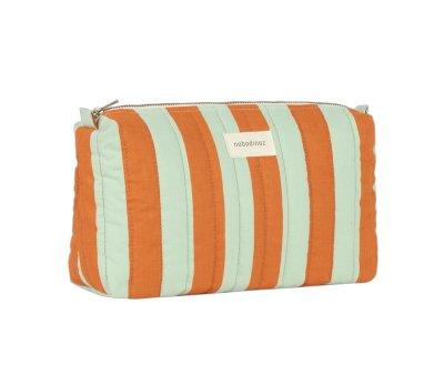 Neceser Stories Green Orange Stripes