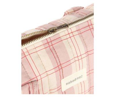 Bolsa Carrinho Maternidade Mini Stories Powder Red Checks