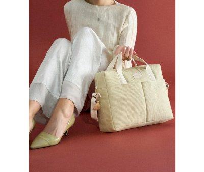 Bolsa Muda Fralda impermevel de ch verde Gala Opera