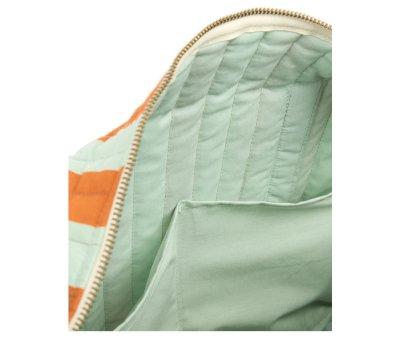 Bolso Carro Beb Stories Green Orange Stripes