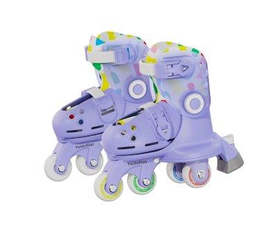 Patins  Roulettes Yvolution Twista  Violet 23-28