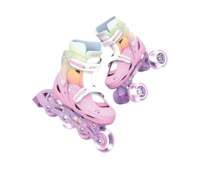 Pattini Combo Neon Rainbow T.34-37 Yvolution