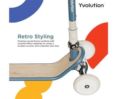 Patinete Classic Azul Yvolution