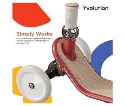 Patinete Classic Rojo Yvolution