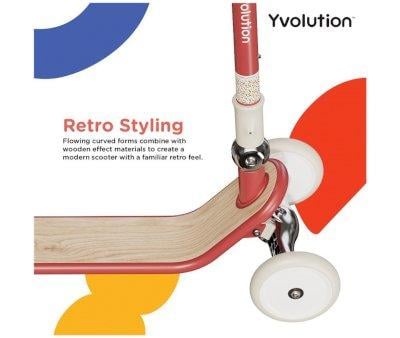 Patinete Classic Rojo Yvolution