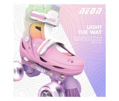 Pattini Combo Neon Rainbow T.30-33 Yvolution