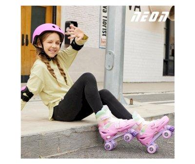 Pattini Combo Neon Rainbow T.30-33 Yvolution