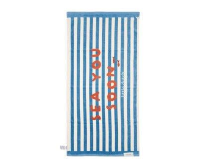 Toalla de Playa Ocean Sea Life Azul Personalizable