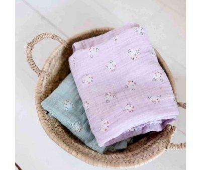 Muselina Bianca Teddy Blush Bleu Talla L