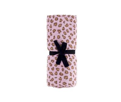 Mussola M Bianca Mini Lopard Mauve