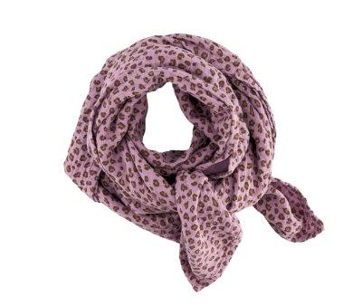 Mussola M Bianca Mini Lopard Mauve