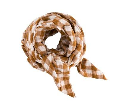 Muselina Bianca Vichy Caramel Talla M