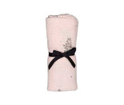 Mussola L Bianca Swaddle Ombrelle Pink