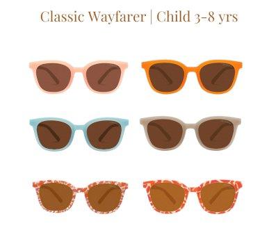 Gafas de Sol Polarizadas Classic Wayfarer (3-8 aos) Sunset
